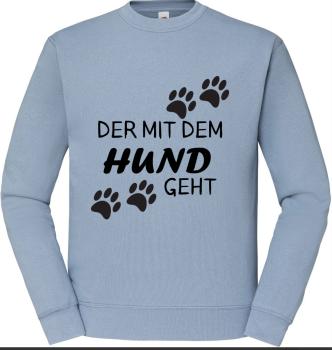 Der mit dem Hund geht